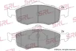 SRLine Piduriklotsi komplekt,  ketaspidur S70-0246