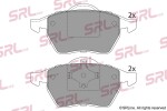 SRLine Piduriklotsi komplekt,  ketaspidur S70-0271