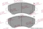 SRLine Piduriklotsi komplekt,  ketaspidur S70-0273