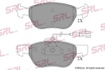 SRLine Piduriklotsi komplekt,  ketaspidur S70-0274