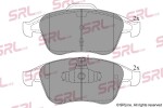SRLine Piduriklotsi komplekt,  ketaspidur S70-0285