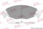 SRLine Piduriklotsi komplekt,  ketaspidur S70-0288