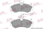SRLine Piduriklotsi komplekt,  ketaspidur S70-0293