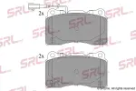 SRLine Piduriklotsi komplekt,  ketaspidur S70-0303