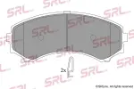 SRLine Piduriklotsi komplekt,  ketaspidur S70-0329