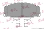 SRLine Piduriklotsi komplekt,  ketaspidur S70-0342