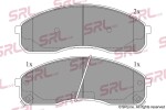 SRLine Piduriklotsi komplekt,  ketaspidur S70-0382