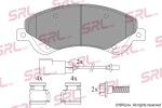 SRLine Piduriklotsi komplekt,  ketaspidur S70-0385