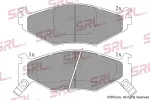 SRLine Piduriklotsi komplekt,  ketaspidur S70-0386