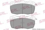 SRLine Piduriklotsi komplekt,  ketaspidur S70-0405