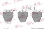 SRLine Piduriklotsi komplekt,  ketaspidur S70-0423