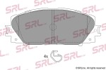 SRLine Piduriklotsi komplekt,  ketaspidur S70-0438