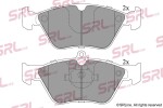 SRLine Piduriklotsi komplekt,  ketaspidur S70-0443