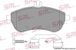 SRLine Piduriklotsi komplekt,  ketaspidur S70-0459