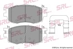SRLine Piduriklotsi komplekt,  ketaspidur S70-0465