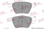 SRLine Piduriklotsi komplekt,  ketaspidur S70-0478