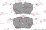 SRLine Piduriklotsi komplekt,  ketaspidur S70-0481