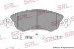 SRLine Piduriklotsi komplekt,  ketaspidur S70-0489