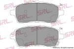 SRLine Piduriklotsi komplekt,  ketaspidur S70-0493