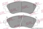 SRLine Piduriklotsi komplekt,  ketaspidur S70-0495