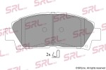 SRLine Piduriklotsi komplekt,  ketaspidur S70-0516