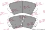 SRLine Piduriklotsi komplekt,  ketaspidur S70-0520