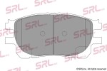 SRLine Piduriklotsi komplekt,  ketaspidur S70-0554