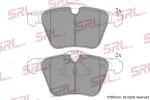 SRLine Piduriklotsi komplekt,  ketaspidur S70-0559