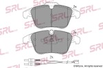 SRLine Piduriklotsi komplekt,  ketaspidur S70-0560