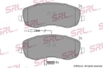 SRLine Piduriklotsi komplekt,  ketaspidur S70-0566