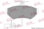 SRLine Piduriklotsi komplekt,  ketaspidur S70-0582