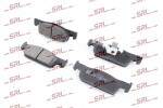 SRLine Piduriklotsi komplekt,  ketaspidur S70-0617