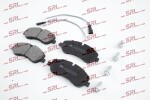 SRLine Piduriklotsi komplekt,  ketaspidur S70-0651