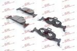 SRLine Piduriklotsi komplekt,  ketaspidur S70-0657