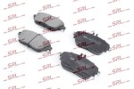 SRLine Piduriklotsi komplekt,  ketaspidur S70-0796