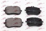 SRLine Piduriklotsi komplekt,  ketaspidur S70-0870