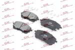 SRLine Комплект тормозных колодок,  дисковый тормоз S70-0891