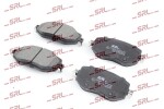 SRLine Piduriklotsi komplekt,  ketaspidur S70-0898
