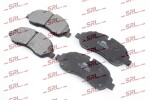 SRLine Комплект тормозных колодок,  дисковый тормоз S70-0903