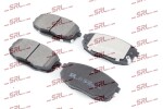 SRLine Piduriklotsi komplekt,  ketaspidur S70-0989