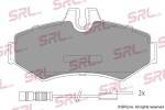 SRLine Piduriklotsi komplekt,  ketaspidur S70-1061