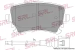 SRLine Piduriklotsi komplekt,  ketaspidur S70-1113