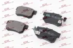 SRLine Piduriklotsi komplekt,  ketaspidur S70-1124