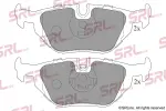 SRLine Piduriklotsi komplekt,  ketaspidur S70-1154