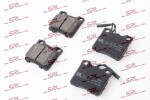 SRLine Piduriklotsi komplekt,  ketaspidur S70-1195