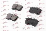 SRLine Piduriklotsi komplekt,  ketaspidur S70-1220