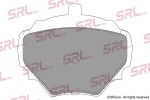SRLine Piduriklotsi komplekt,  ketaspidur S70-1239