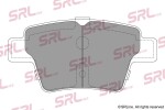 SRLine Piduriklotsi komplekt,  ketaspidur S70-1343