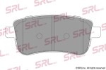 SRLine Piduriklotsi komplekt,  ketaspidur S70-1354