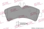 SRLine Piduriklotsi komplekt,  ketaspidur S70-1384